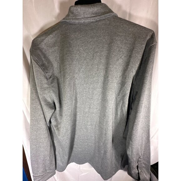 And Now This Mens Knit Collared Button-Down Shirt, Light Gray, Size XXL, NWT - Picture 3 of 5